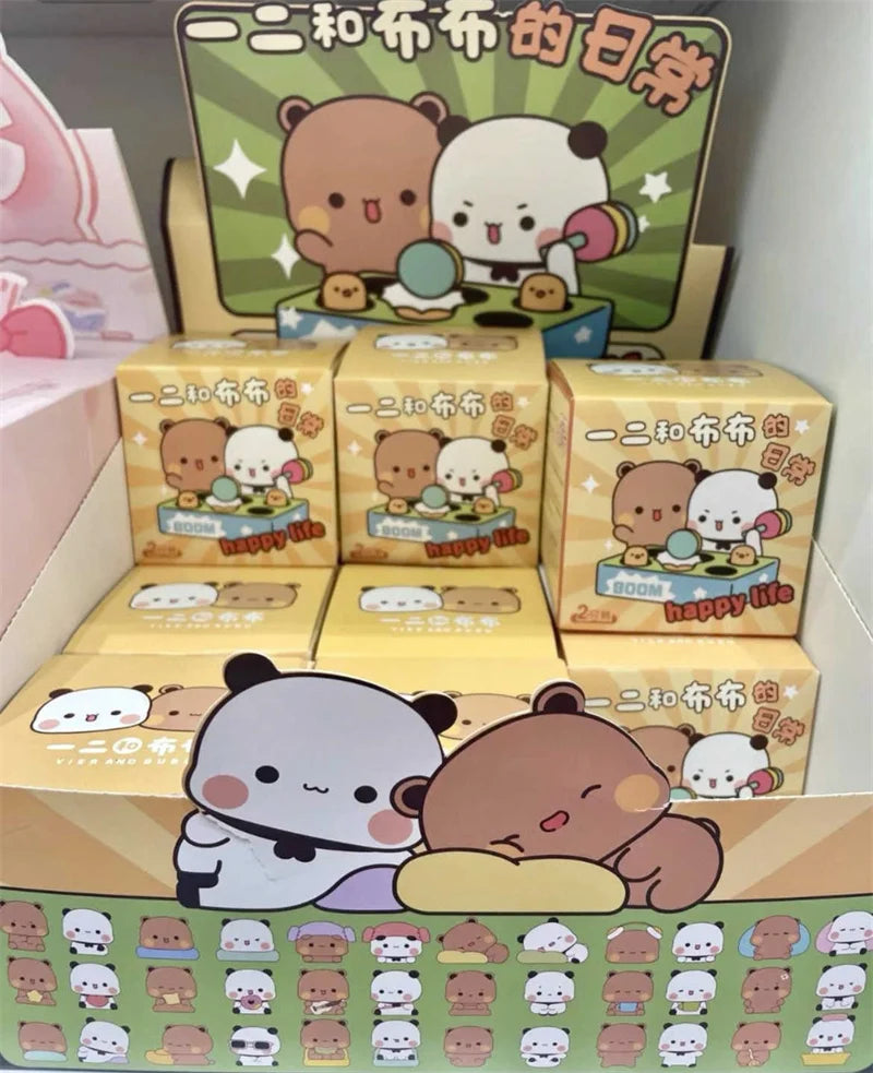 Genuine Bubu And Dudu Daily Blind Boxes Cute Figurines Trendy Toys Suprise Box Desk Decoration Kawaii Model Doll Birthday Gifts