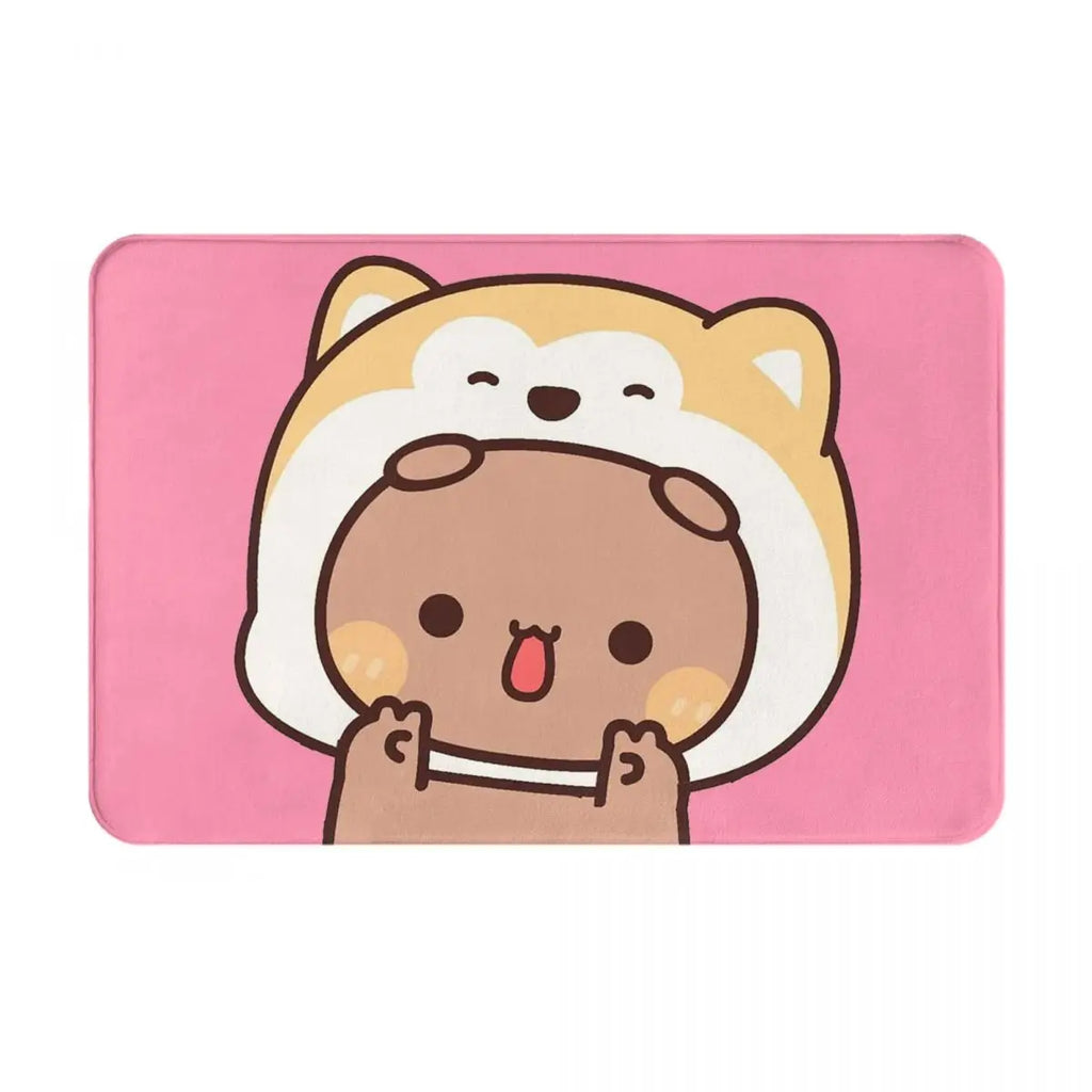 Bubu And Dudu Watching The Moon Togethe Anti-slip Doormat Floor Mat Carpet Rug for Kitchen Entrance Home Living room Footpad Mat