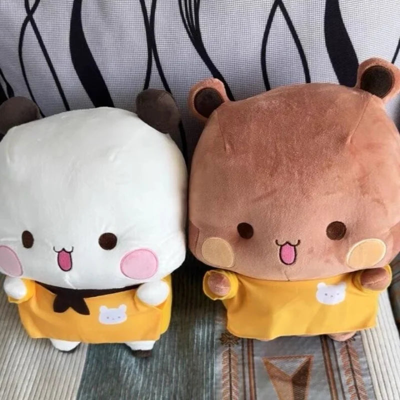 20cm 2pcs Bubu And Dudu Panda Plush Cute Cartoon Panda Bear Doll Kawaii Stuffed Soft Pillow Toy Children'S Day Gifts For Kids