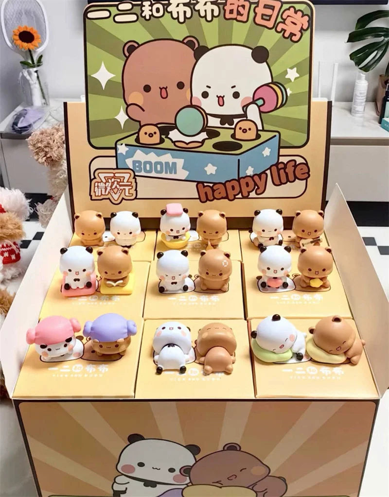 Genuine Bubu And Dudu Daily Blind Boxes Cute Figurines Trendy Toys Suprise Box Desk Decoration Kawaii Model Doll Birthday Gifts