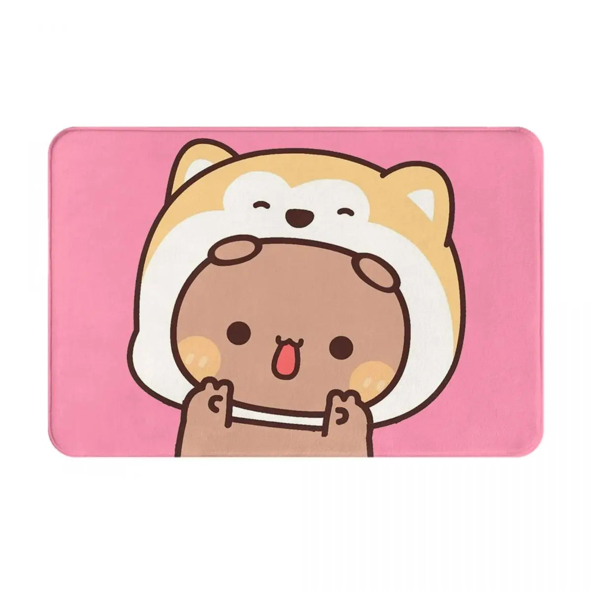 Bubu And Dudu Watching The Moon Togethe Anti-slip Doormat Floor Mat Carpet Rug for Kitchen Entrance Home Living room Footpad Mat