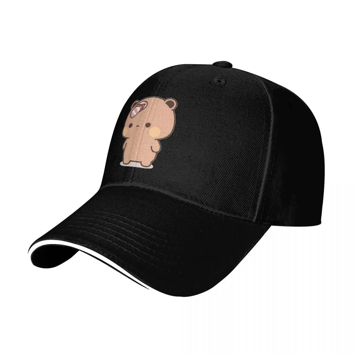 Cute Dudu Was Threw Flip-flops By Bubu Since He Teases Bubu Baseball Cap sun hat summer hat Boy Women's