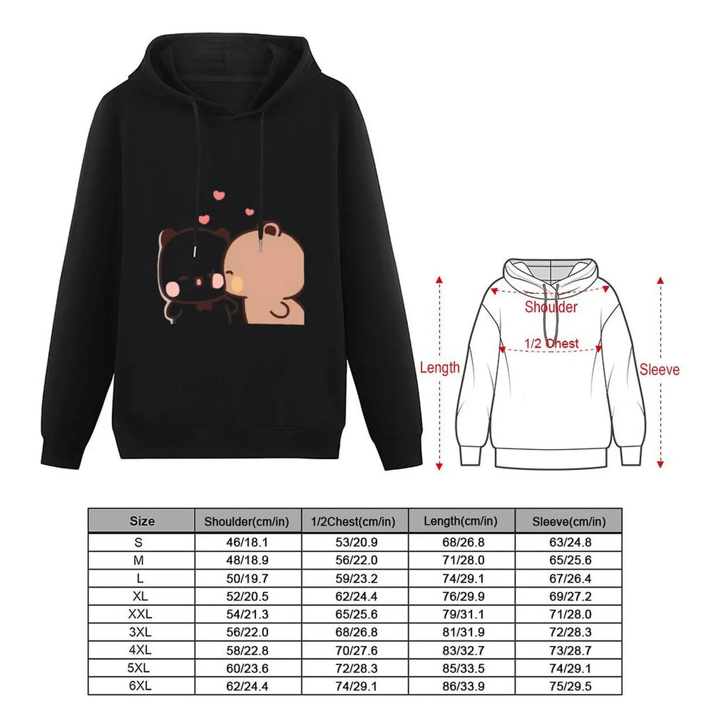 bubu dudu Hoodie anime clothing graphic t shirts men fashion men men clothing man hoodie