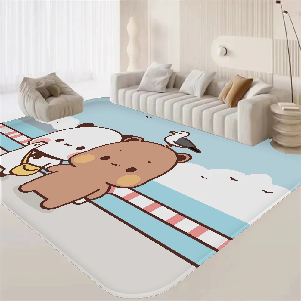 Bubu Dudu Entrance Door Mat Nordic Style Bedroom Living Room Doormat Home Balcony Anti-Slip Modern Home Decor