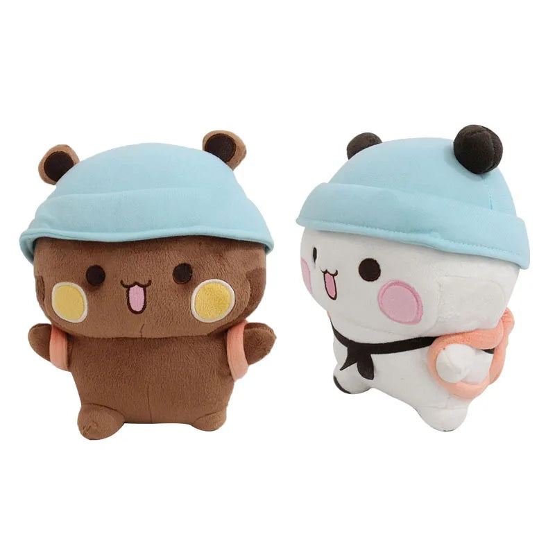Kawaii Bubu Dudu Plush Toy Animal Panda Bear Plushie Doll Lovely Cartoon Stuffed Soft Home Decoration Girlfriend Birthday Gifts