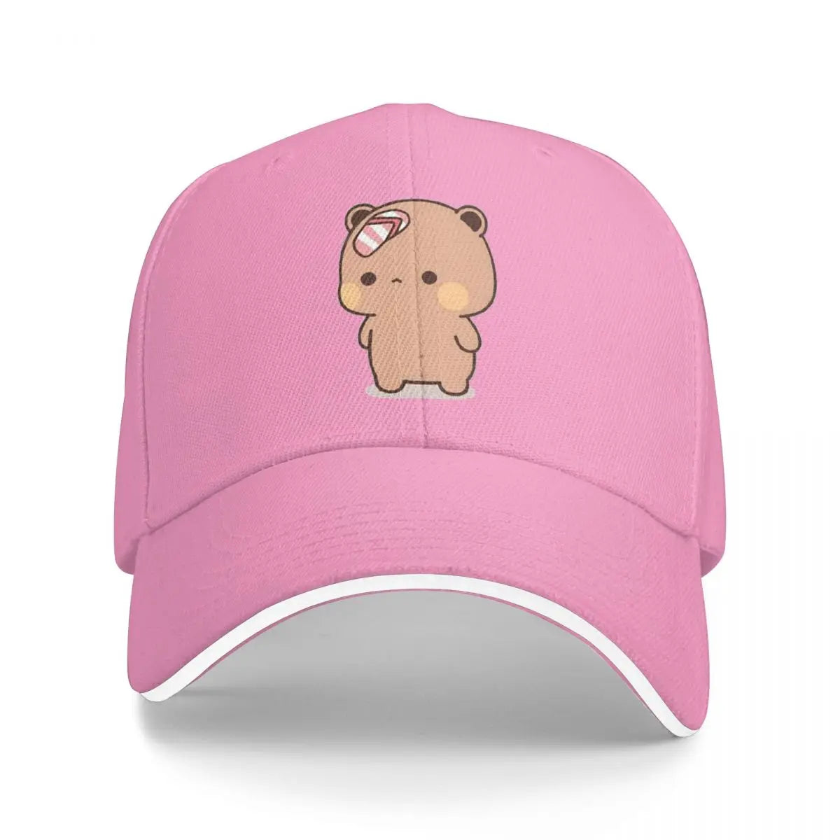 Cute Dudu Was Threw Flip-flops By Bubu Since He Teases Bubu Baseball Cap sun hat summer hat Boy Women's