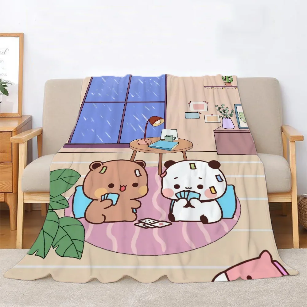 Bubu and Dudu Luxury Throw Carpet Fluffy Hairy Blankets for Bed Beach Towel Home Interior Microfiber Bedding Knitted Plaid Knee