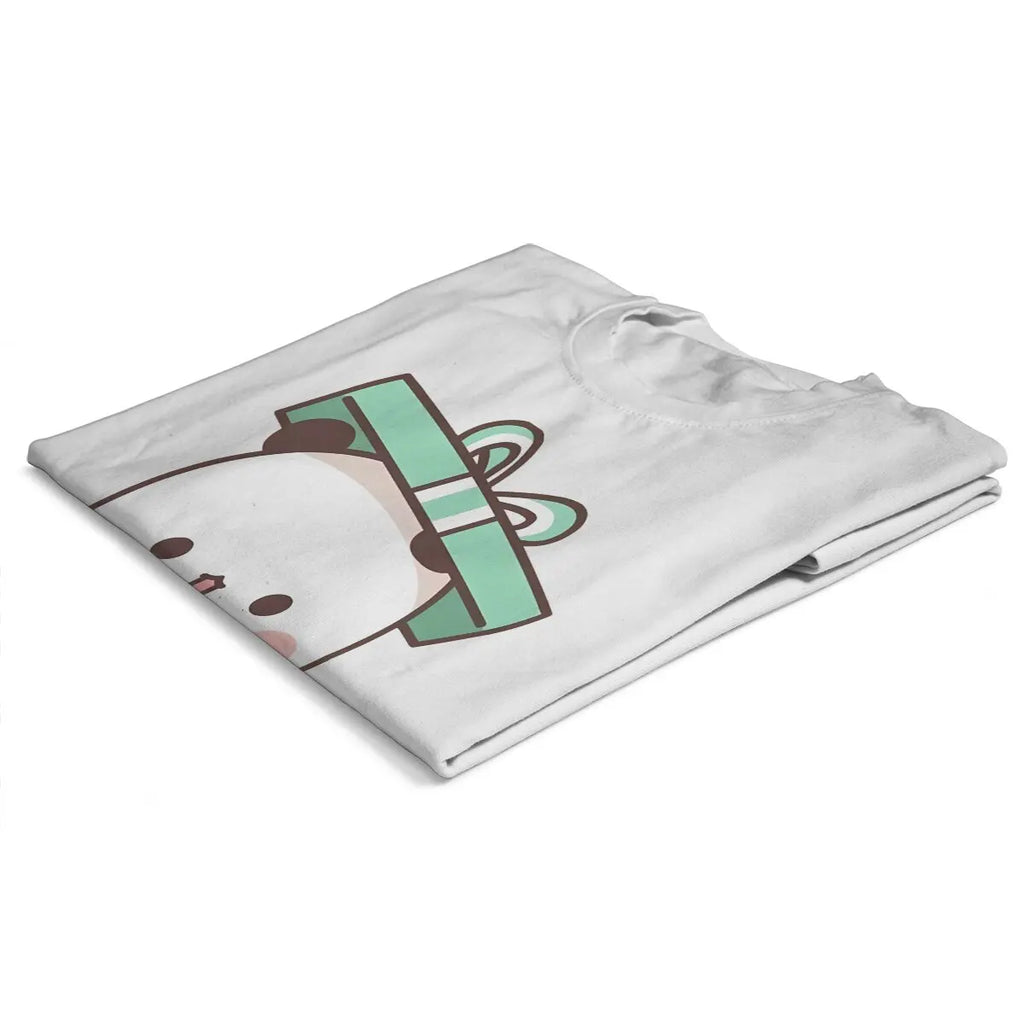 Christmas Gift Box TShirt For Women Milk and Mocha Bubu Dudu Y2k Tops Fashion Ladies Polyester T Shirt Basic Graphic