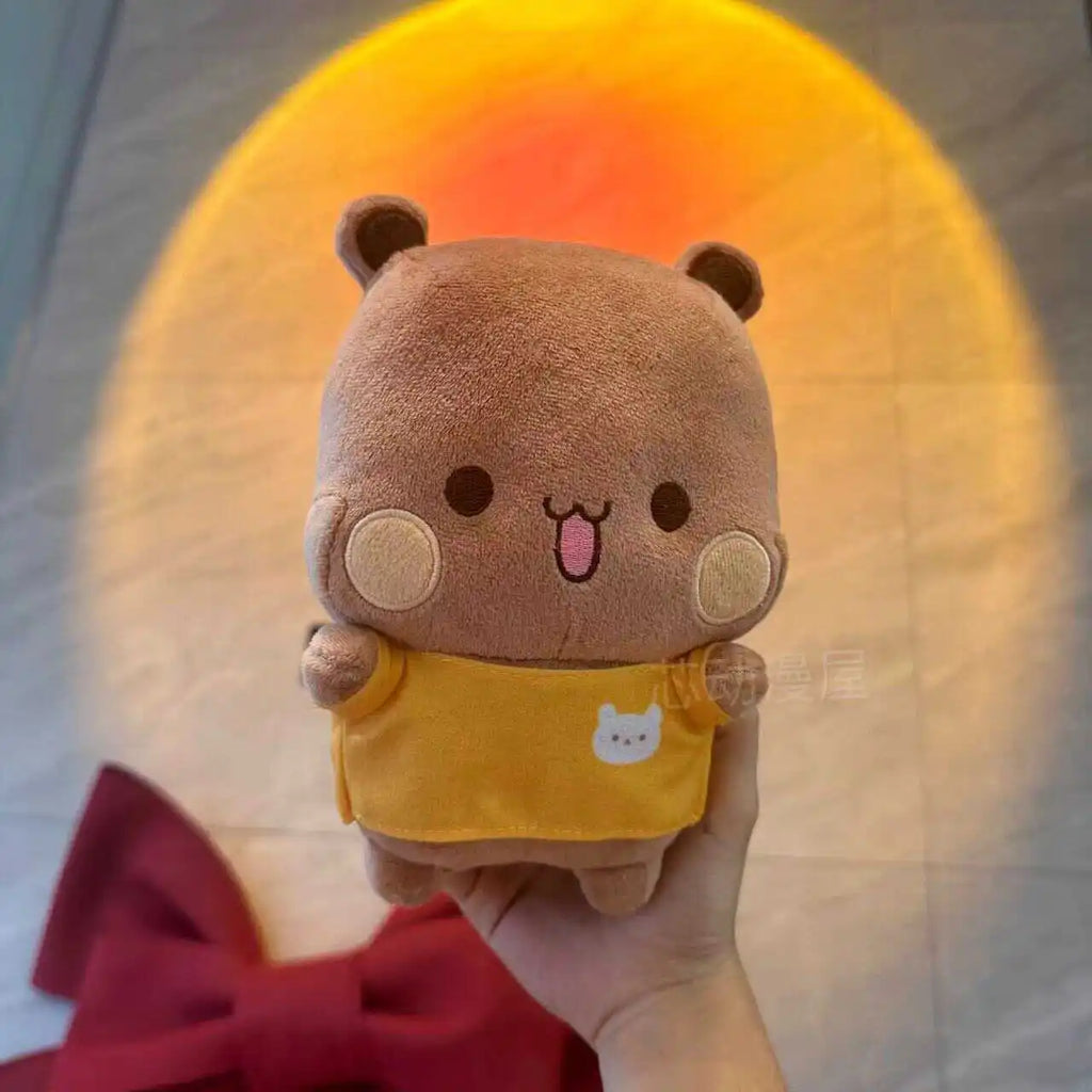 20cm 2pcs Bubu And Dudu Panda Plush Cute Cartoon Panda Bear Doll Kawaii Stuffed Soft Pillow Toy Children'S Day Gifts For Kids