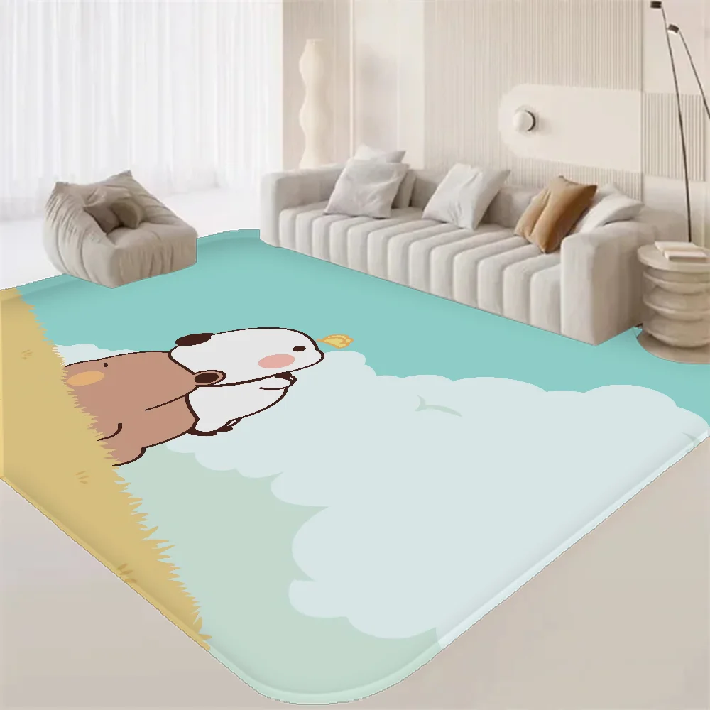 Bubu Dudu Entrance Door Mat Nordic Style Bedroom Living Room Doormat Home Balcony Anti-Slip Modern Home Decor