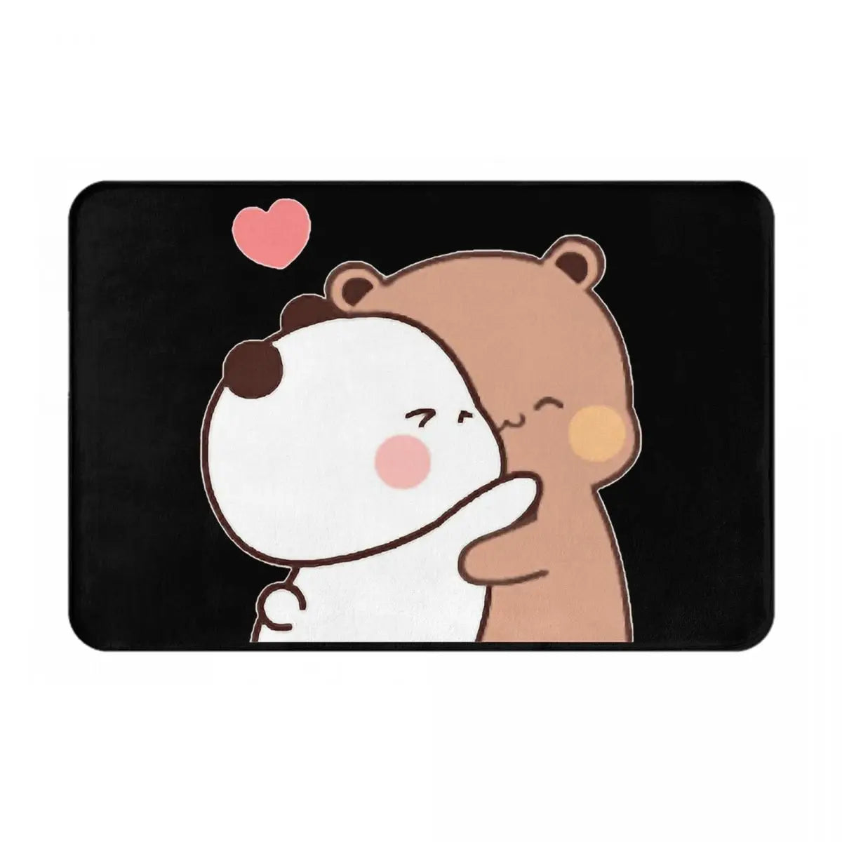 Bear And Panda Bubu Dudu Balloon Anti-slip Doormat Floor Mat Washable Carpet Rug for Kitchen Entrance Home Bedroom Footpad Mats