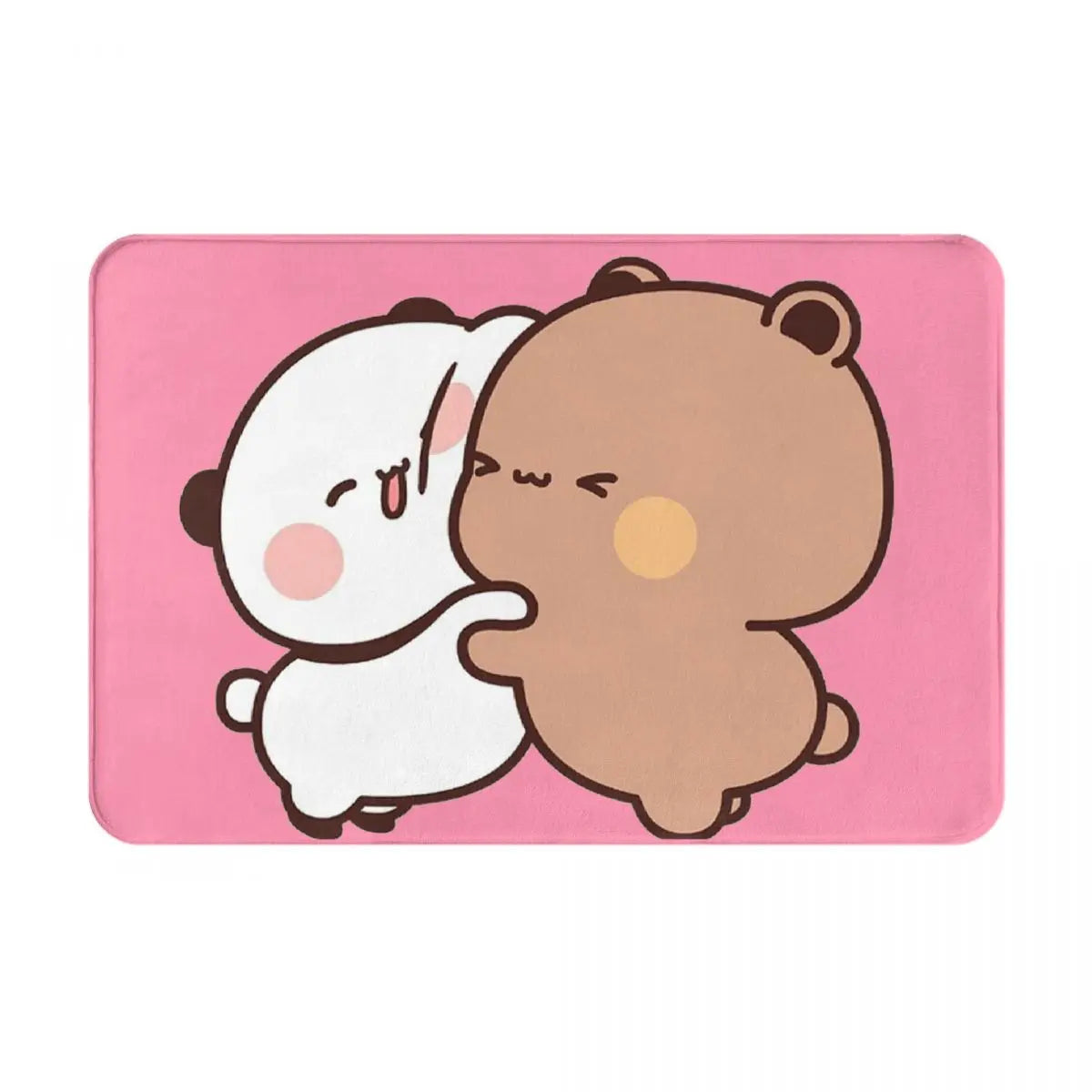 Bear And Panda Bubu Dudu Balloon Anti-slip Doormat Floor Mat Carpet Rug for Kitchen Entrance Bathroom Living room Footpad Mats