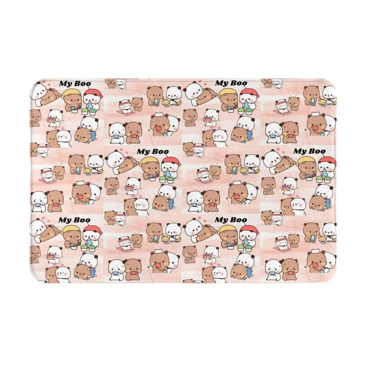 Bubu And Dudu Watching The Moon Togethe Anti-slip Doormat Floor Mat Carpet Rug for Kitchen Entrance Home Living room Footpad Mat