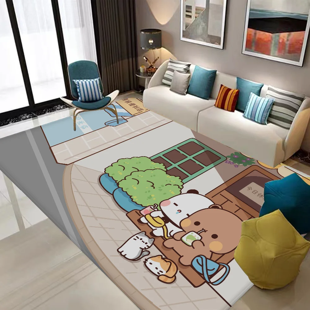 Bubu Dudu Entrance Door Mat Nordic Style Bedroom Living Room Doormat Home Balcony Anti-Slip Modern Home Decor