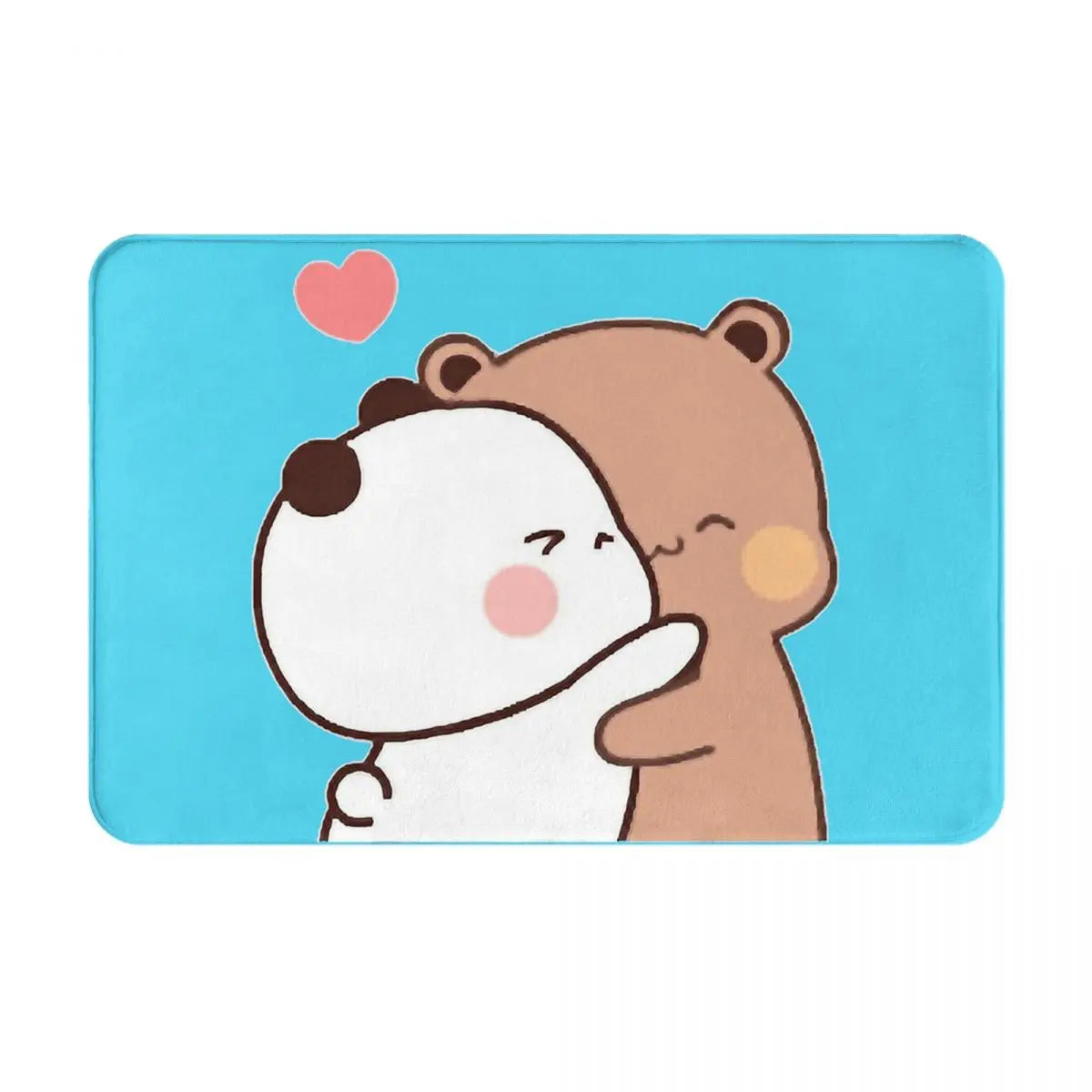Bear And Panda Bubu Dudu Balloon Anti-slip Doormat Floor Mat Washable Carpet Rug for Kitchen Entrance Home Bedroom Footpad Mats