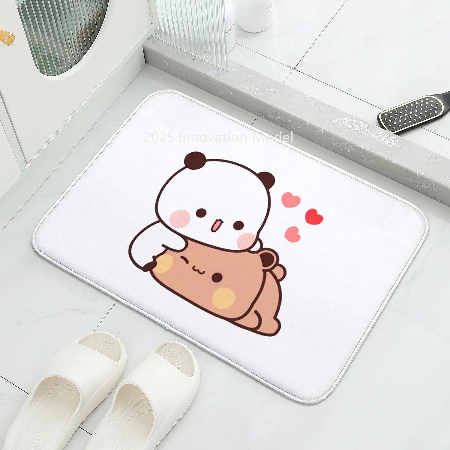 1Pc Bubu and Dudu Cute Cartoon Welcome Mat Entrance Doormat Balcony Bathroom Floor Mats Non-slip Rug Bedroom Carpet Home Decor