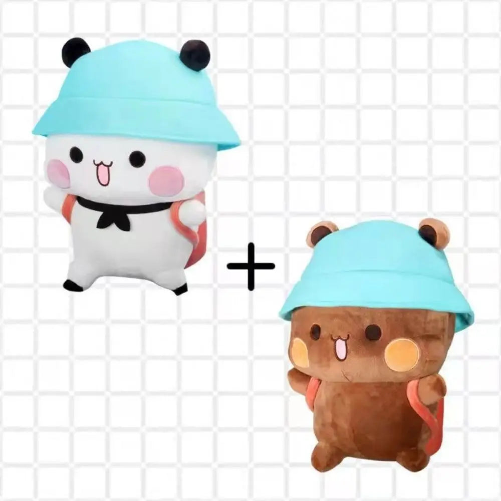 Appease Toy Bubu and Dudu Panda Plush Cartoon 40cm Stuffed Soft Pillow Toy Room Decor Cute Panda Bear Doll Children's Day