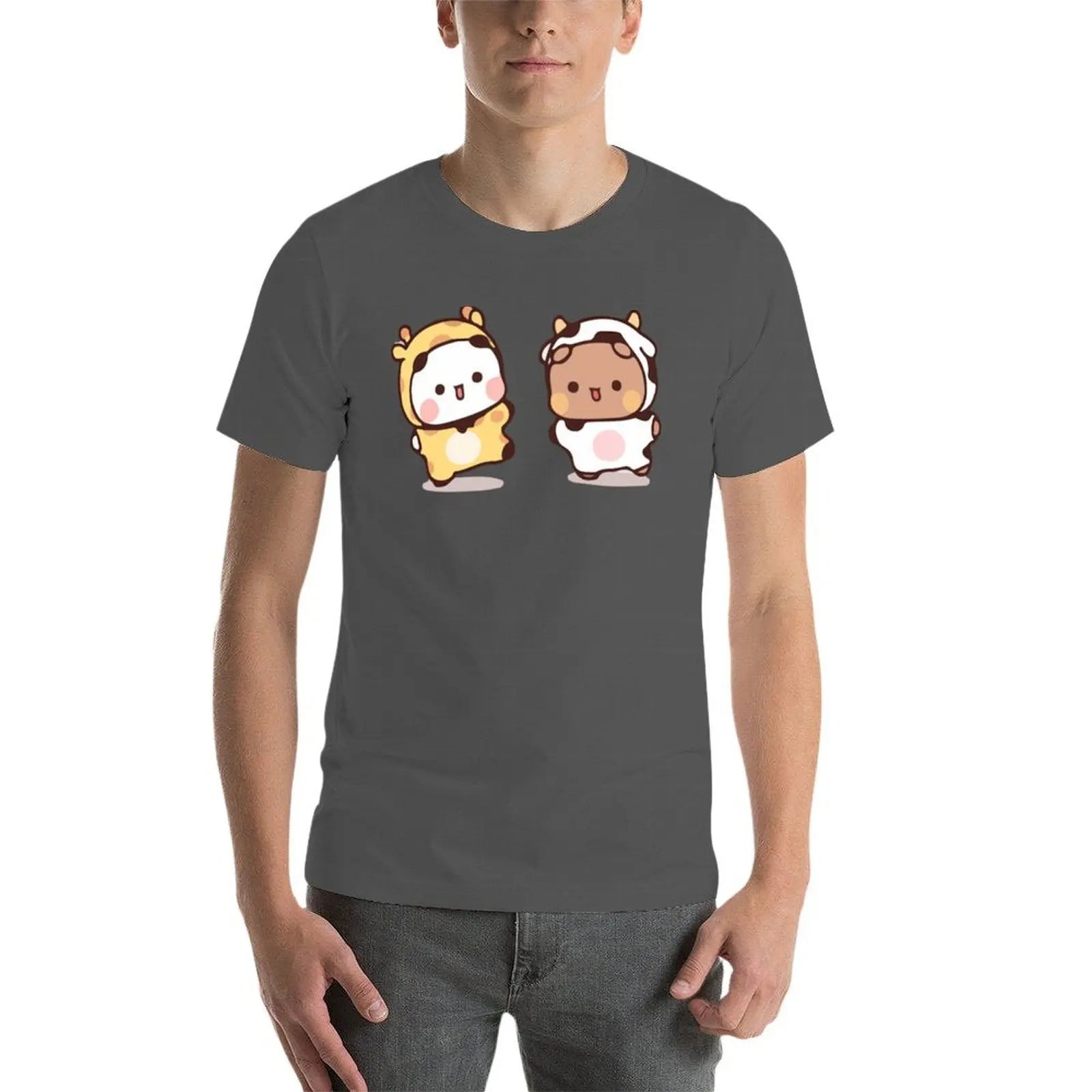 Bear and Panda Bubu Dudu Balloon T-Shirt t shirt man casual anime t shirts oversize t shirt personalised T-Shirt
