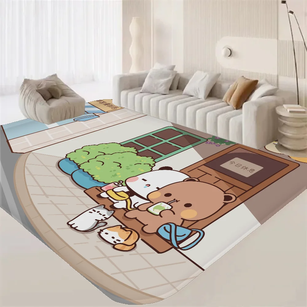 Bubu Dudu Entrance Door Mat Nordic Style Bedroom Living Room Doormat Home Balcony Anti-Slip Modern Home Decor