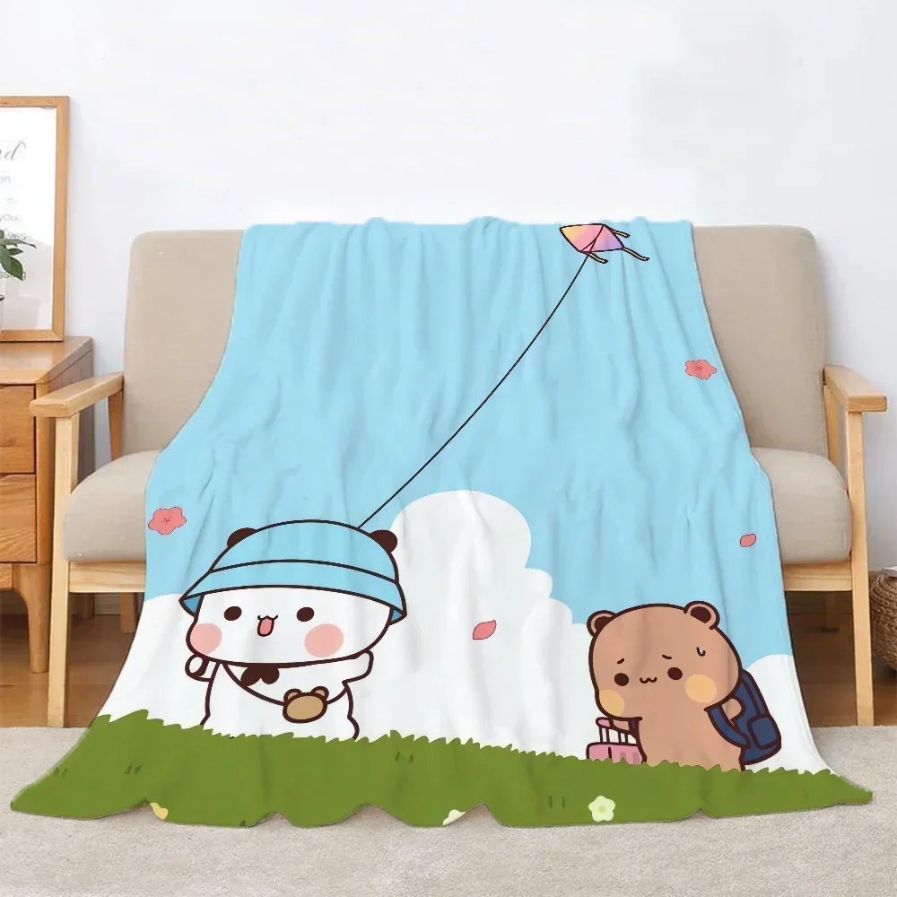 Bubu and Dudu Luxury Throw Carpet Fluffy Hairy Blankets for Bed Beach Towel Home Interior Microfiber Bedding Knitted Plaid Knee